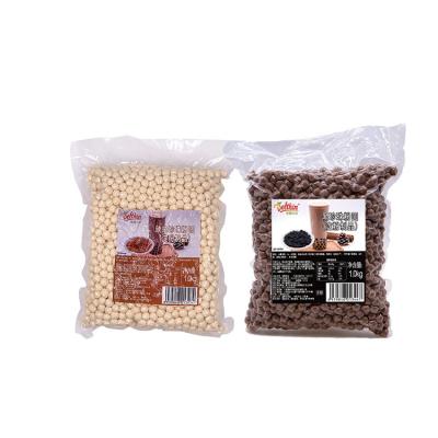 China Bubble Tea The Most Popular Quick Instant Black Tapioca Baking Ball Brown Sugar Pearls Ball for sale