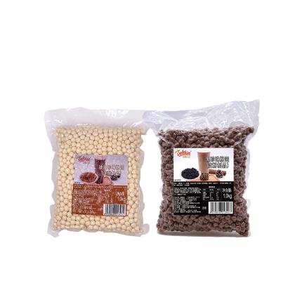 China Bubble Tea The Hottest Selling Material 1kg Black Tapioca Pearls Ingredients For Milk Tea Shop for sale