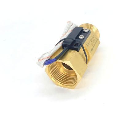 China Hot Selling Two-Wire Normal Open Flow Control Best Price G3/4 Brass Material Oil Water Cooler Micro Switch For Sale SK-6061-CL for sale