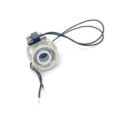 China China manufacturer G1 with best price 304 stainless steel cable two wire micro flow switch for sale SKB-DN25-CT for sale