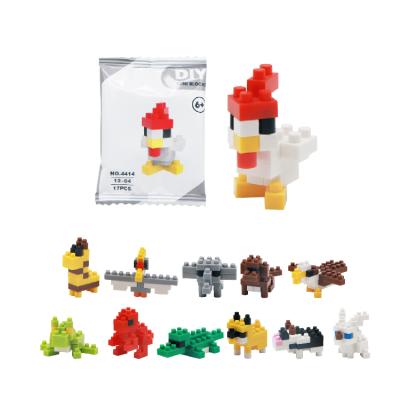 China Building Blocks Building Toy The most popular children's building blocks,mini cute series of bricks building blocks toy animals in 2020 for sale