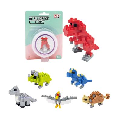 China Construction Toy YIRUN DIY Plastic Blocks Toys For Children Jurassic World Dinosaur Toys Educational Mini Blocks Toys for sale