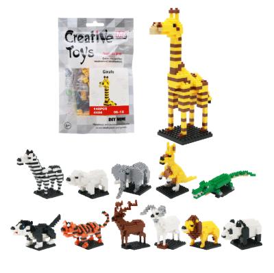 China Wholesale Toy Plastic Building Blocks Manufacturers Animal Nanoblocks Education Mini Building Block Toys for sale