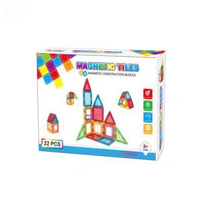 China Building Toy YIRUN TOYS Most Popular Smart Toy Magnetic Building Blocks For Children 22pcs/set for sale