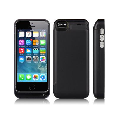 China Multi Color Thin  4200mAh Phone Charging Case IPhone 5 With 5V 1.0A Out / In Put for sale