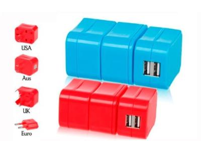 China Removable Combined European Travel Adapter Plug With Usb Power Outlet  for sale