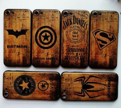 China TPU 1MM  Wooden Grain iphone protector super thin Cell Phone cover case for Samsung for sale