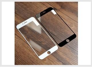 China Apple Tempered Glass Cell Phone Screen Protector Full Coverage With Curved Edge for sale