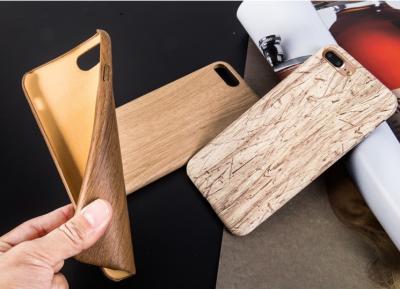 China Ultra thin Wooden Cell Phone Case , Light Weight Android Phone Protector Case for sale