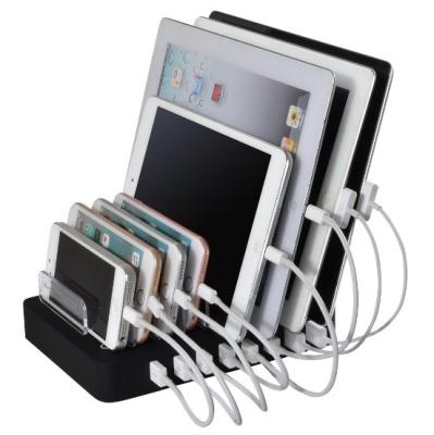 China Multi Device Charging Station Dock , 8 Ports USB Iphone Docking Station Multi Function for sale