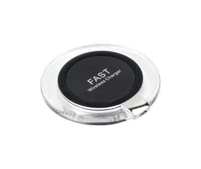 China Metal / ABS / PC Wireless Charger Pad / Wireless Mobile Phone Charger UFO Style for sale