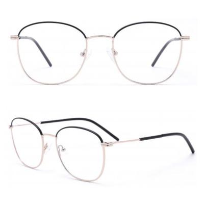 China Anti Blocking Glasses Metal Blue Light Eyeglasses Anti Glass Square Men Blue Light Classic Computer Glasses Anti Blocking Eyesight for sale