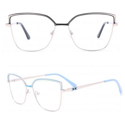 China Optical Glasses Frames Good Quality Glasses Metal Wholesale Optical Frames In Stock for sale