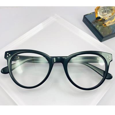 China Cats Shape Glasses Frame Modern Design Material High Quality Women's Acetace Optical Frame Hot New Board for sale