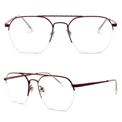 China Fashionable high quality 2021 new computer equips metal optical frames rayband glass glasses ODM/OEM for sale