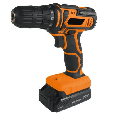 China Rate Customized 35N.m China 20v First Impact Drill 10mm Cordless Keyless Chuck for sale