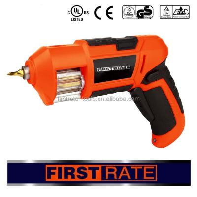 China 3.6V Cordless Mini Gun Style Screwdriver With FR5025 Lithium Battery for sale