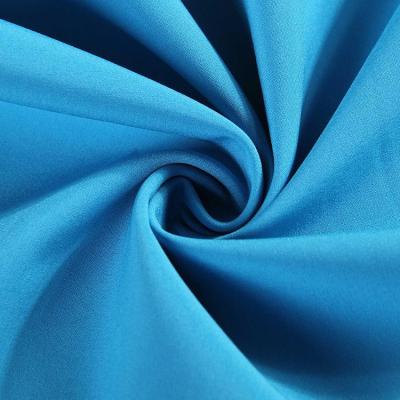 China Other Factory Price Stock Customized Colorful 100% Polyester Fabric 50D High Elastic Pongee For Dress Garment for sale