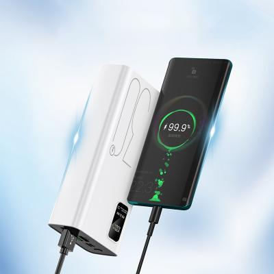 China LED Display Power Bank 30000mah Battery Phone Charger Powerbank Large Capacity Fast Charging Power Banks for sale