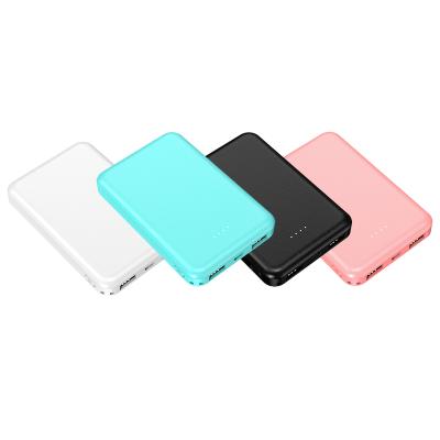 China LED Display 2021 New Power Banks Trending Mini 5000mah Ulting Universal Slim Gift Logo Custom Power Bank Product for sale