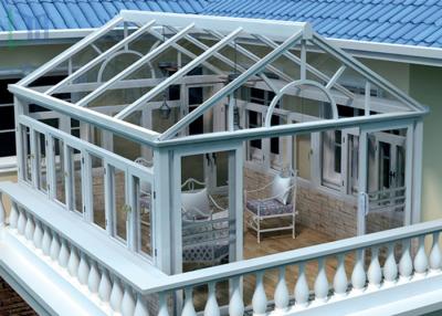 China Safety Glass Villa Aluminium Frame Greenhouse Sunroom For Leisure Life for sale