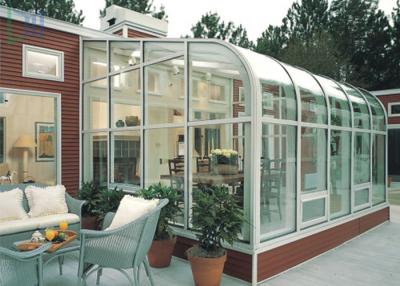 China Residential Housing Aluminium Glass Greenhouse Double Glazing Architeched Design for sale