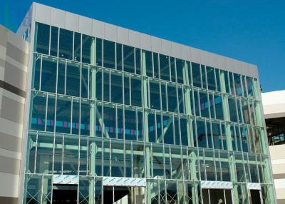 China Wind Pressure Aluminium Alloy Curtain Wall With Low-E Glaess For Large Building for sale