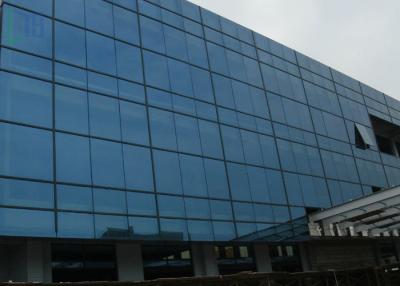 China Grey Color Aluminium Curtain Wall Commercial Building Building Curtain Wall for sale