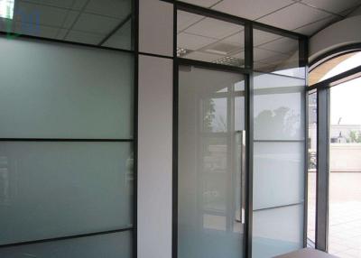 China Double Glazing Aluminium Office Partition Easy Assembly Heat Insulation for sale