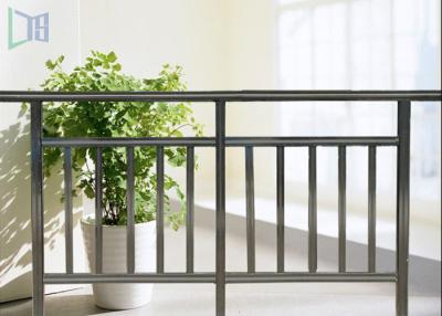 China Interior Economic Aluminium Outdoor Stair Handrail Rectangle Tube Balustrade for sale