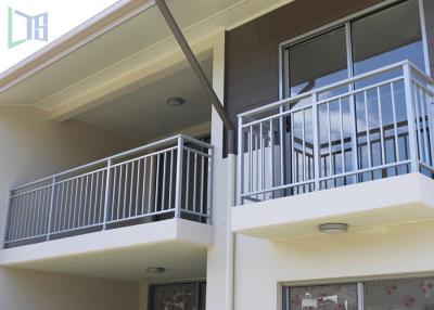 China Residential Housing Interior Aluminum Railings , Horizontal Aluminum Balcony Railing for sale