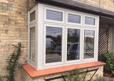 China Horizontal Open French Casement Windows with Aluminium Alloy Frame for sale