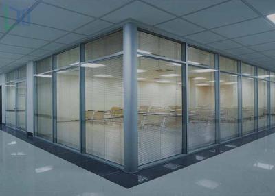 China Demountable Aluminium Office Partition / Office Glass Partition Walls for sale