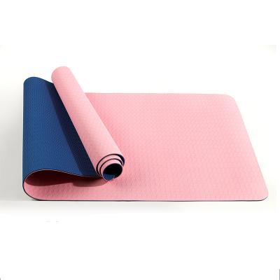 China Factory Supply Durable Low Price Popular Double Layer Fitness Tape Yoga Mat for sale