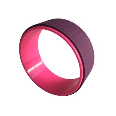 China Factory price universal cheap wholesale purple fitness band yoga roller home balance wheel for sale