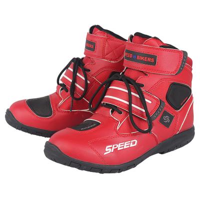 China Wholesale Breathable Unisex Wear-resistant Fiber Sports Supper Motorcycle Motocross Motorcycle Shoes Leather Racing Boots for sale