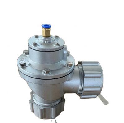 China Pneumatic Diaphragm Valve 24V China Supplier Factory Hot Solenoid Right Angle Nut Threaded Type For Dust Collector for sale