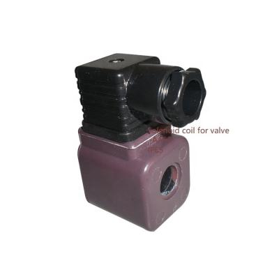 China Factory sale electromagnetic pulse valve coil protection grade IP65 voltage 24V 110V 220V solenoid pilot coil installed on the valve for sale