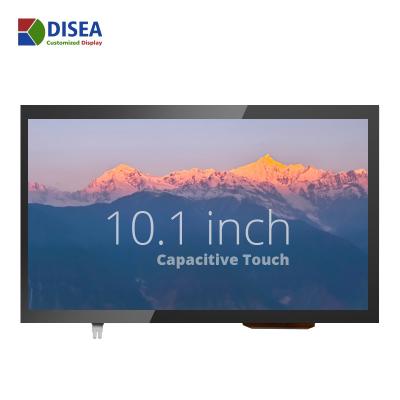 China Shenzhen DISEA customeized factory Holesale RGB 24BIT 50 PIN 1024*600 10.1 inch 10.1 inch capacitive touch screen for sale