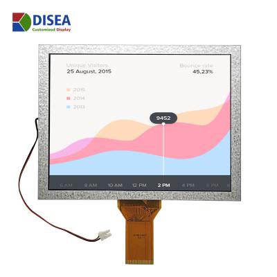 China Disea 800*600 RGB-24bit/50PIN 8.0 Inch High Brightness TFT LCD Display Module 8.0 for sale