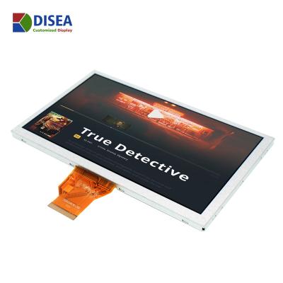 China DISEA 8.0 inch 24bit RGB Customized 800(RGB)x480 TFT LCD Display Panel 8.0 inch for sale