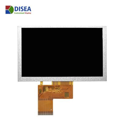 China OEM 800*480 Wide Temperature Redable Full View Outdoor Sunlight 5.0 Inch IPS LCD Module Display For Instruments 5.0 Inch for sale