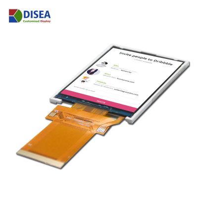 China DISEA MCU/RGB/SPI Full Screen 2.8 inch 2.0 inch TFT LCD Module Interface 240*320 ILI9341V Viewing Angle for sale