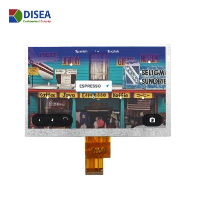 China Disea Customized 1024*600 High Brightness 40PIN LVDS Display 7.0 Inch TFT LCD Module 7.0 Inch for sale