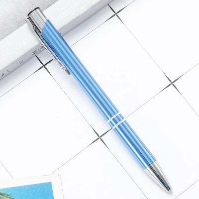 China Office & School Pen Hot Selling Custom Cheap Press Writing Pen Tip Wholesale Advertising Ballpoint Pens for sale