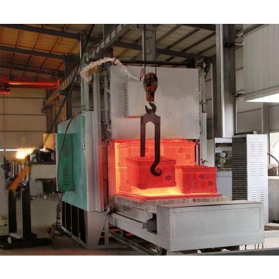 China Electric Resistance Cart / Car Heat Treatment Annealing Bottom Type Quenching Tempering Furnace for sale