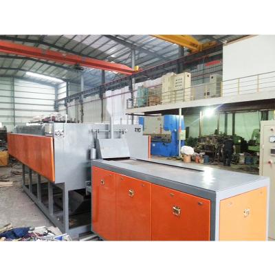 China Continuous carburizing mesh-belt hardening and tempering oven for screws and bolts for sale