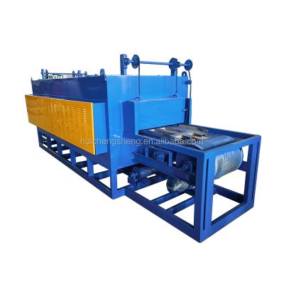 China Conveyor Mesh Belt Hot Wind Tempering Tempering Furnace For Spring for sale