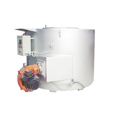 China High Temperature Gas Fired Crucible Aluminum Melting Furnace for sale