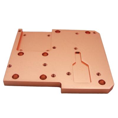 Cina Precision Machining Hardened Metals Anodizing Color CNC Machined Aluminum Parts in vendita